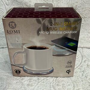 Lomi 2 in 1‎ smart mug warmer, new